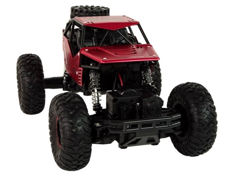 Auto RC Zdalnie Sterowane 1:16 Czarne Czerwone LEAN Toys