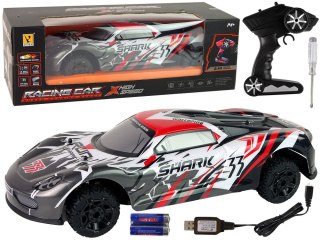 Auto Sportowe R/C 1:8 Szary Biały LEAN Toys