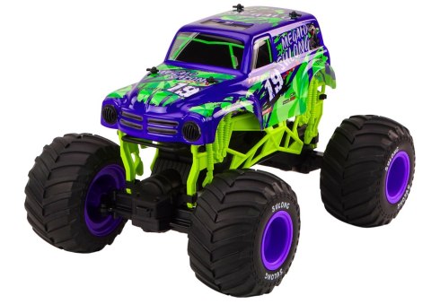 Auto Terenowe Zdalnie Sterowane 2.4G RC 1:10 Ghost Fioletowy LEAN Toys