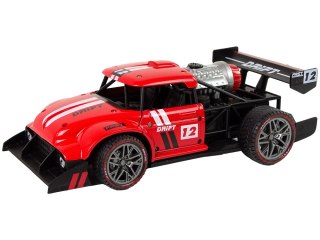 Auto Zdalnie Sterowane Sportowe R/C 1:16 Czerwone Para Wodna LEAN Toys