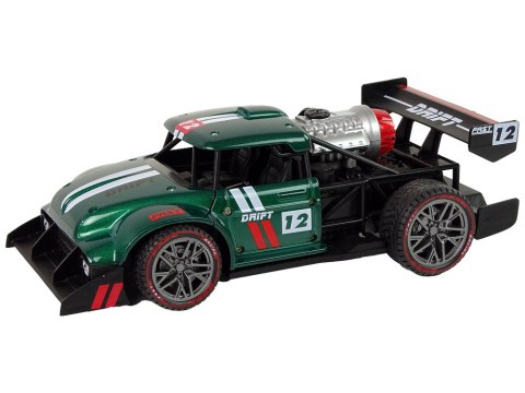 Auto Zdalnie Sterowane Sportowe R/C 1:16 Zielone Para Wodna LEAN Toys