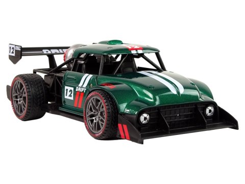 Auto Zdalnie Sterowane Sportowe R/C 1:16 Zielone Para Wodna LEAN Toys