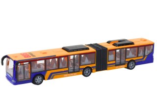 Autobus Miejski Przegubowy Zdalnie Sterowany RC Pomarańczowy LEAN Toys