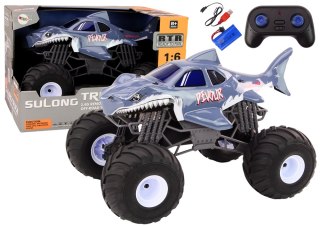 Duże Auto Terenowe Zdalnie Sterowane 2.4G RC 1:6 Rekin LEAN Toys