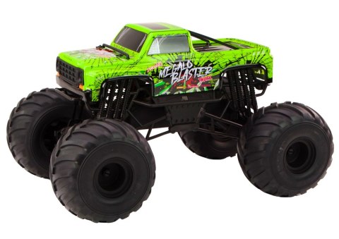 Duże Auto Terenowe Zdalnie Sterowane 2.4G RC 1:6 Zielony LEAN Toys