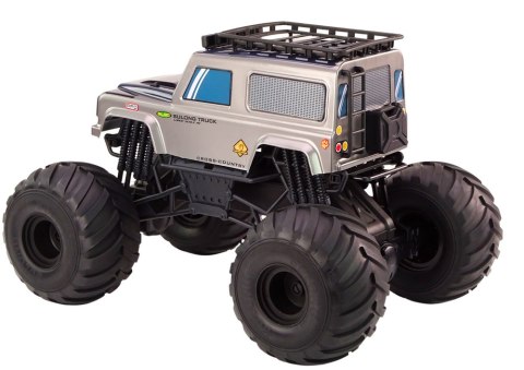 Duże Auto Terenowe Zdalnie Sterowane Suv 2.4G RC 1:6 Siwy LEAN Toys