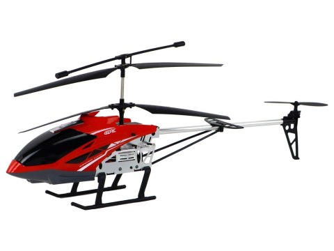 Helikopter RC Śmigłowiec Zdalnie Sterowany Na Pilot 70 cm Czerwony LEAN Toys