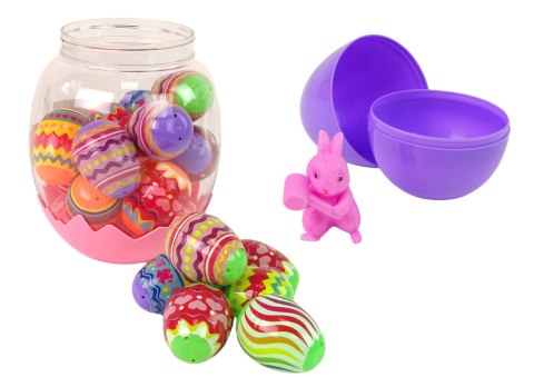 Jajo Dekoracja Wielkanoc Pisanki Niespodzianka Figurki Fidget Toys 18 Sztuk LEAN Toys