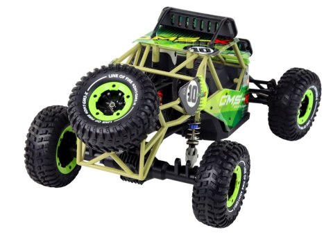 Samochód Off-Road Zielony Zdalnie Sterowany 4D-H1 Auto RC Terenowe 4x4 LEAN Toys