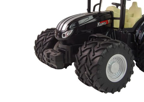 Traktor Zdalnie Sterowany R/C Czarny 2,4G Metal LEAN Toys