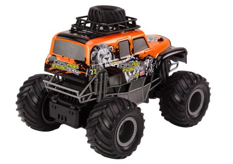 Autko Zdalnie Sterowane RC Terenowe 1:16 Pomarańczowy LEAN Toys