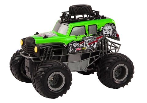 Autko Zdalnie Sterowane RC Terenowe 1:16 Zielony LEAN Toys