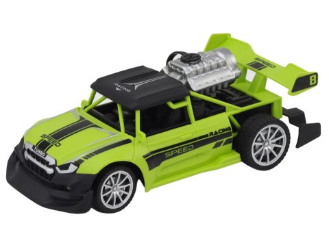 Autko Zdanie Sterowane RC 1:20 Efekt Dymny Światła Zielony LEAN Toys