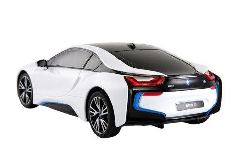 Auto RC 1:18 Rastar BMW I8 Białe Rastar