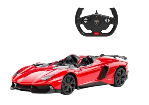 Auto RC Rastar 1:12 Lamborghini Aventador Czerwone Cabrio Rastar