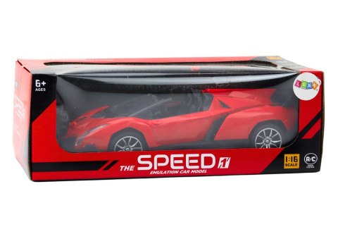 Auto Samochód Sportowy Zdalnie Sterowany RC 1:16 Czerwone LEAN Toys