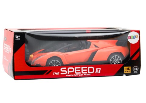 Auto Samochód Sportowy Zdalnie Sterowany RC 1:16 Pomarańczowy LEAN Toys