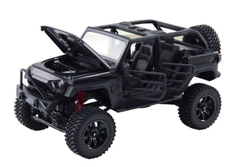 Auto Terenowe Zdalnie Sterowane RC 2.4G Napęd 4x4 Czarny LEAN Toys