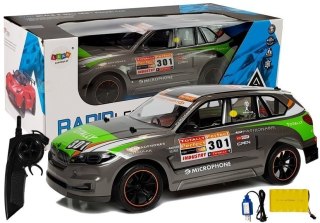 Auto Zdalnie Sterowane 1:10 2.4G Szare LEAN Toys