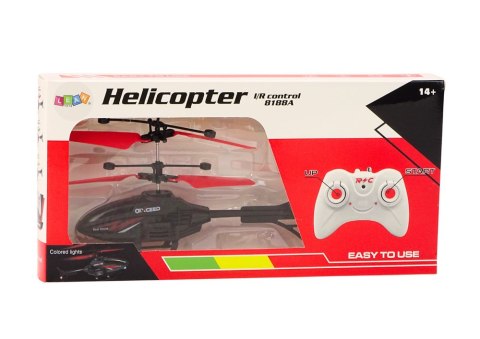 Helikopter Zdalnie Sterowany RC Żyroskop Czerwony LEAN Toys