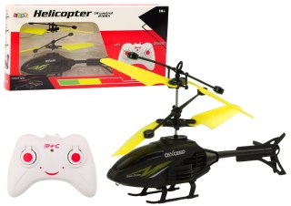 Helikopter Zdalnie Sterowany RC Żyroskop Żółty LEAN Toys