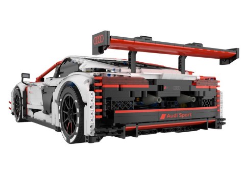 Klocki Konstrukcyjne Auto RC 1:8 Audi R8 GT3 Rastar Białe 3322 Elementy Rastar