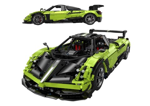 Klocki Konstrukcyjne Auto RC Rastar 1:8 Pagani Huyara BC Zielone 2896 Elementów Rastar