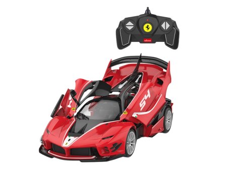 Klocki Konstrukcyjne Auto Rastar 1:18 Ferrari FXXK EVO Czerwone 88 Elementów Rastar