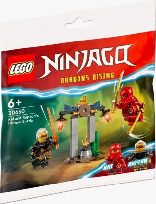 Klocki Ninjago 30650 Bitwa Kaia i Raptona w świątyni LEGO