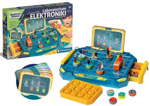 Naukowa Zabawa Laboratorium Elektroniki Clementoni 50727 Clementoni