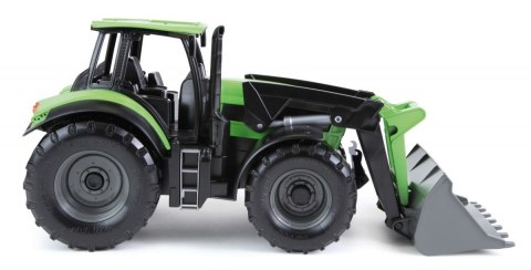 Pojazd Traktor Agrotron z łyżką Luzem w kartonie Lena