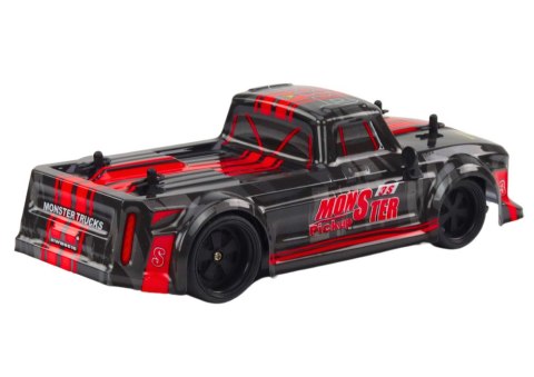 Zdalnie Sterowane Auto Pick-Up RC 1:18 Gumowe Opony Czerwony LEAN Toys