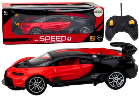 Zdalnie Sterowane Sportowe Auto Czerwone 1:16 RC Samochód LEAN Toys