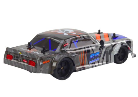 Zdalnie Sterowane Sportowe Auto RC 1:18 Szare LEAN Toys