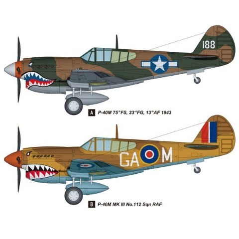 Curtiss P-40M Kitty Hawk Hobby Boss