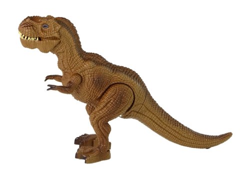 Dinozaur Zdalnie Sterowany Brąz Tyranozaur Dźwięk LEAN Toys