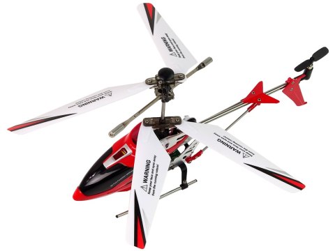 Helikopter SYMA S107H Zdalnie Sterowany 2,4G Czerwony LEAN Toys