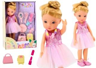 Lalka Baletnica Różowa Balerina Akcesoria Dodatki Sukienka Zestaw LEAN Toys