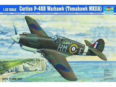 Model plastikowy Curtiss P-40B Warhawk 1/32 Trumpeter