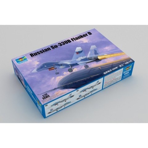 Model plastikowy Russian Su-33U B Flanker D Trumpeter