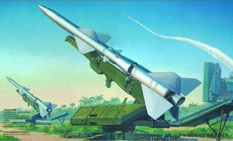 Model plastikowy SA-2 Guideline w/launcher Trumpeter