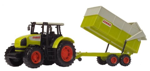 Traktor Claas Ares z przyczepą Dickie