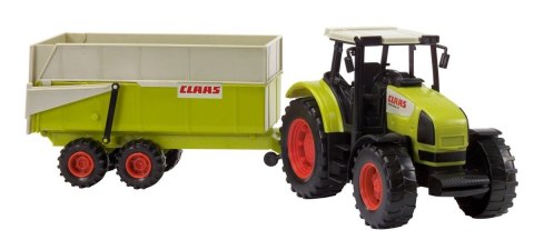 Traktor Claas Ares z przyczepą Dickie