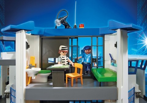 Zestaw z figurkami City Action 6919 Komisariat policji z więzieniem Playmobil