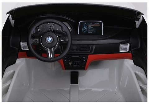 Auto Na Akumulator NOWE BMW X6M Białe LEAN CARS