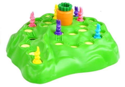 Gra Rodzinna Króliki Funny Bunny Wyścig Po Marchew LEAN Toys