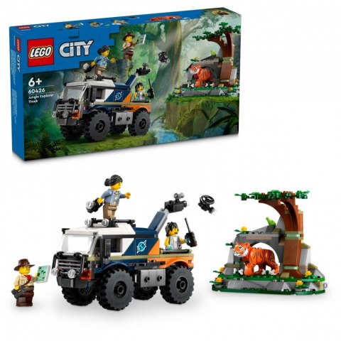 Klocki City 60426 Terenówka badacza dżungli LEGO