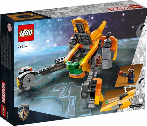 Klocki Super Heroes 76254 Statek kosmiczny małego Rocketa LEGO