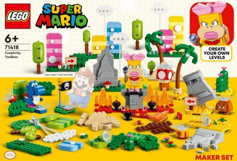 Klocki Super Mario 71418 Kreatywna skrzyneczka - zestaw twórcy LEGO