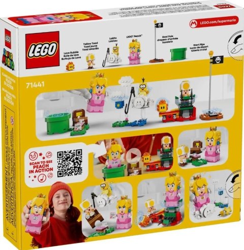 Klocki Super Mario 71441 Przygody z interaktywną figurką LEGO Peach LEGO